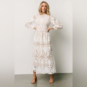 Baltic Born Eldora Lace Midi Dress size L